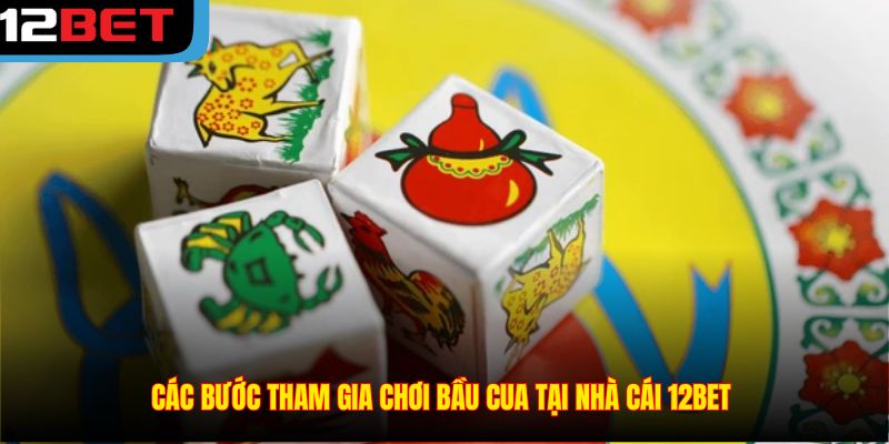 Các bước tham gia chơi bầu cua tại nhà cái 12BET